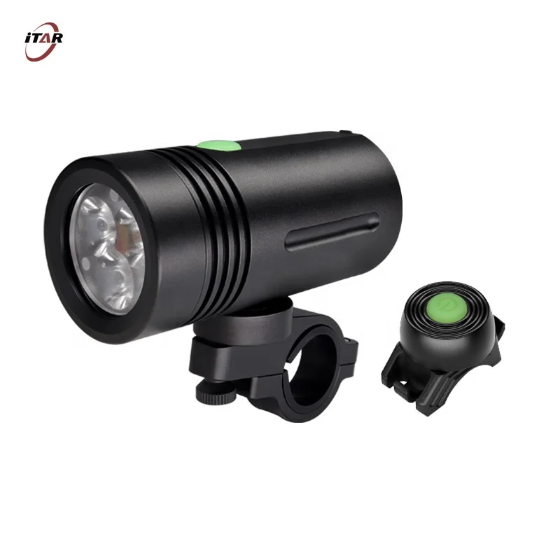 Custom Ultra Bright 3300 lm USB C Rechargeable Bike Accessories Light Cycle Front Lamp Powerful Waterproof LED Bicycle  Light