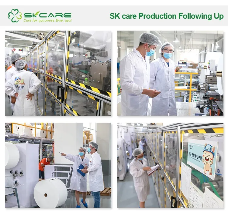 SK Care Baby Diapers Newborn Supplier Wholesale Cheap Customize Thick Cotton Disposable Baby Diaper Manufacturers