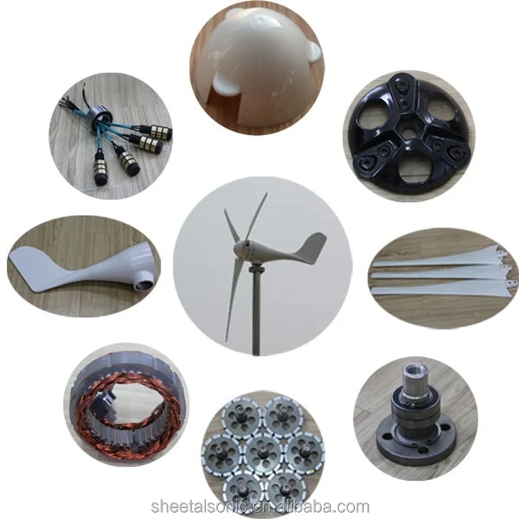 Mini 100W 12V/24V Wind Turbine/Wind Mill/Wind Generator