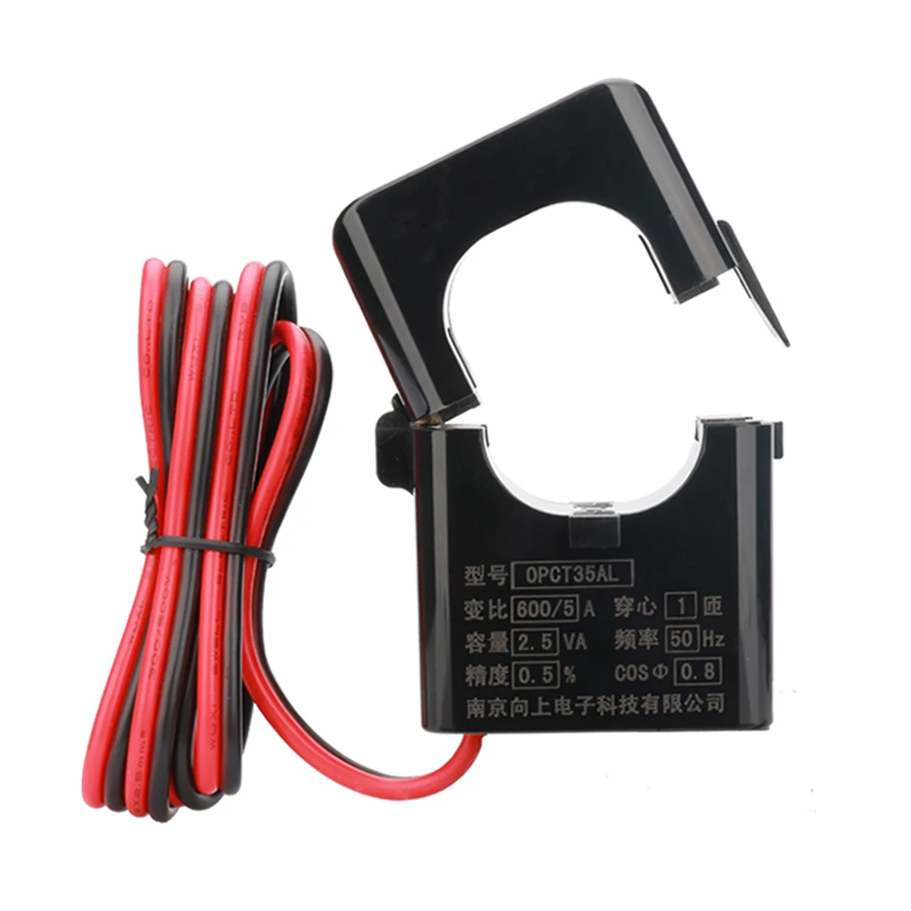 35 mm through hole split core current transformer OPCT35AL 400A/5A,500A/5A,600A/5A current transformer for electricity meter