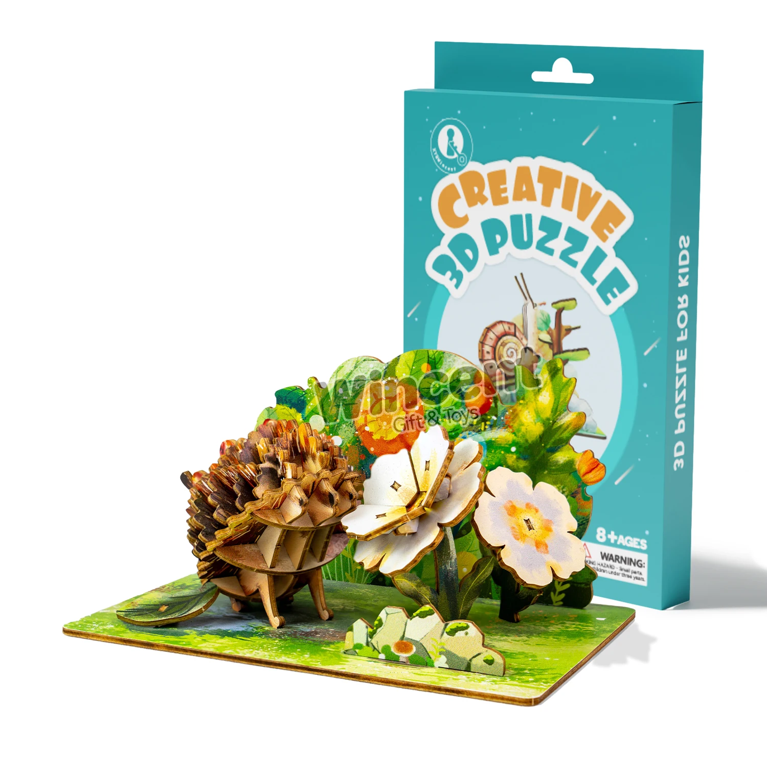 Custom Design New trend Animal Postcard Wooden Jigsaw Puzzle gift sets for women adult