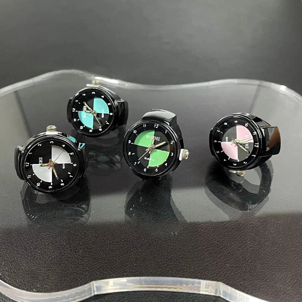 Wholesale Luxury Free Size Rings Quartz Watches Women Men Couple Ring Watch Ladies Fashion Clock relojes