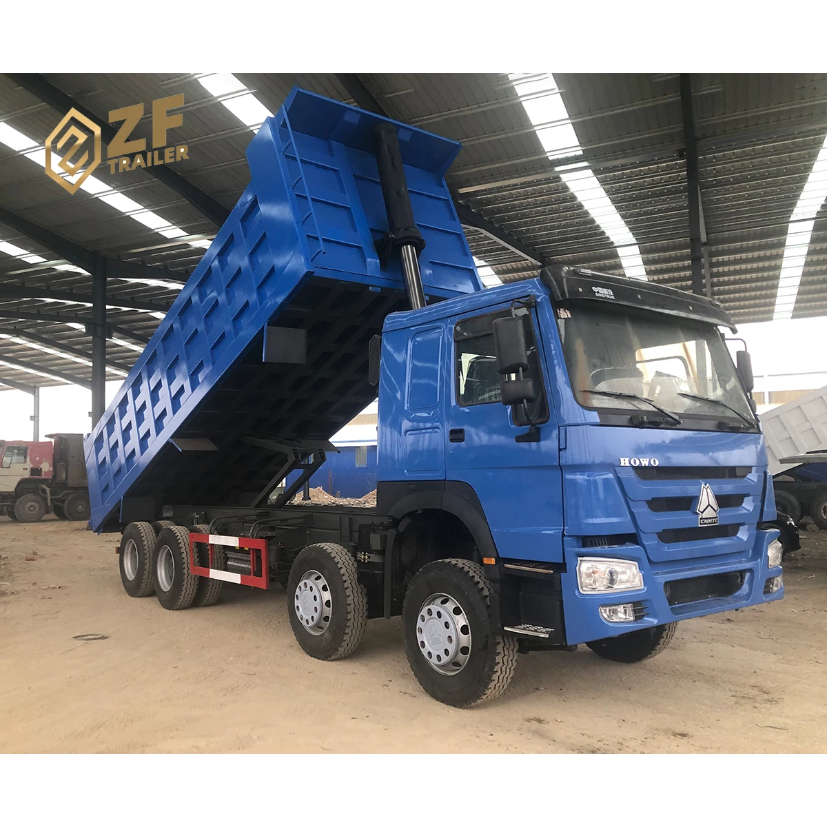 Новый 40-тонный самосвал Howo 10 колес 6x4 ручной 371 л.с. дизельный мини-грузовик RHD доступен левый правый руль