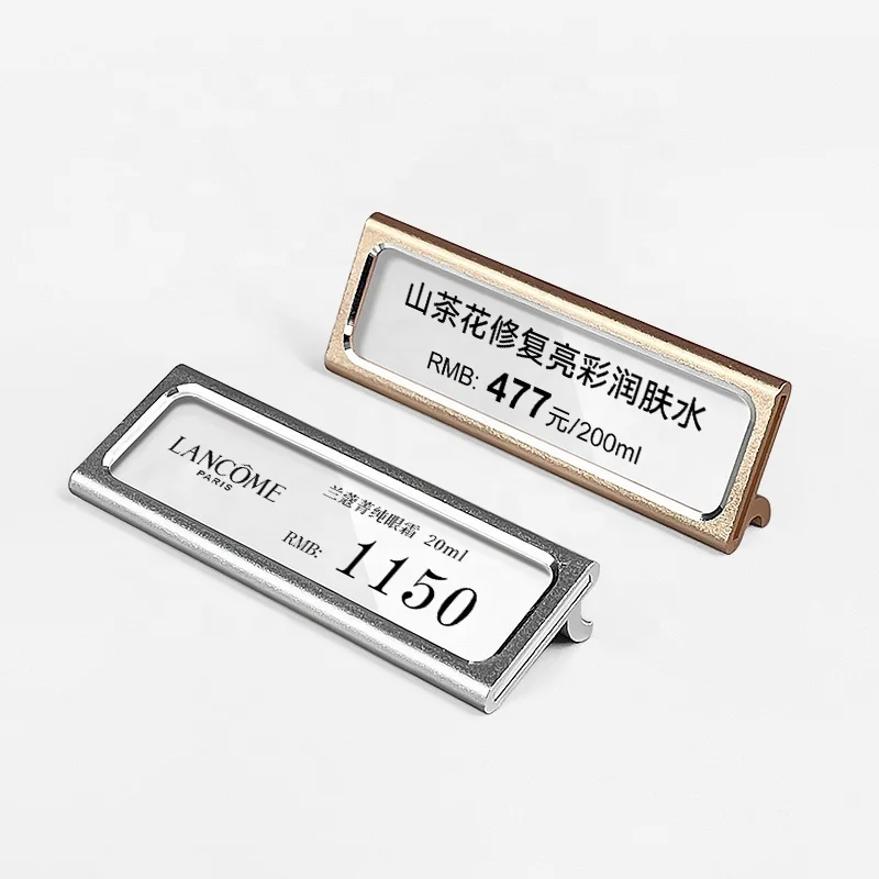 Adjustable Price Cube Stand Letter and Number Display Cube for Clothing and Necklaces