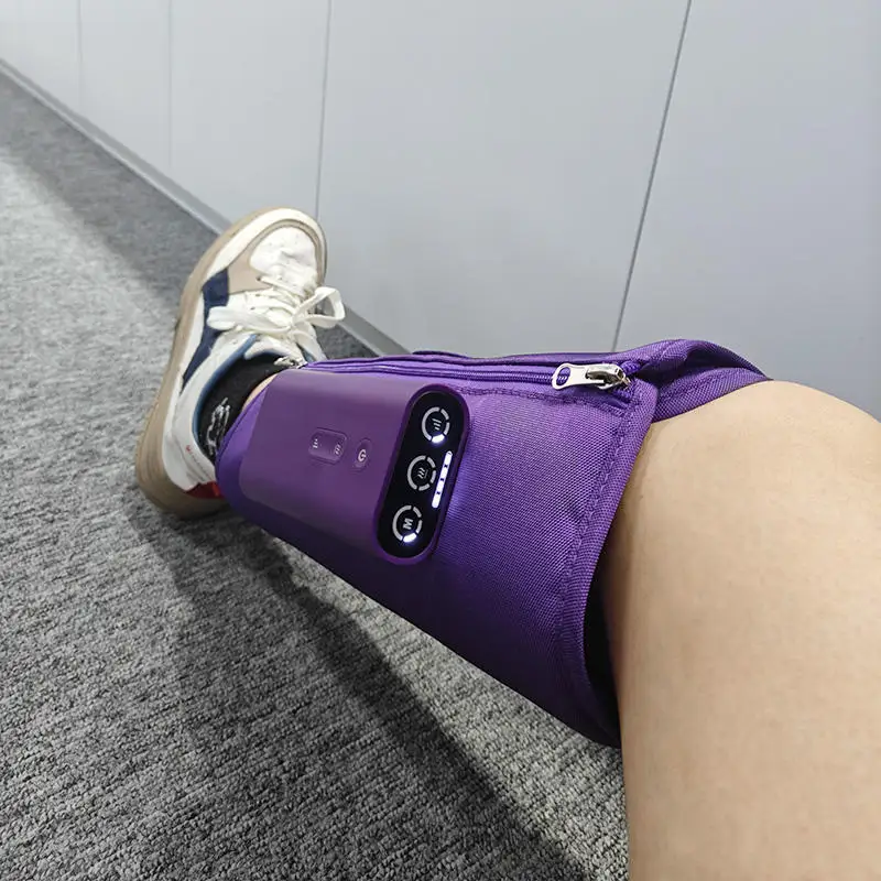 New Upgrade Product Foot Deep Muscle Relaxation Electric Air Pressure Calf Leg Massager Machine with Zipper