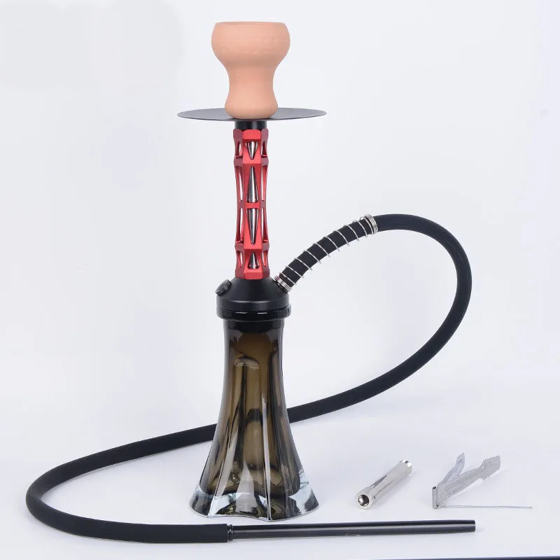 High Quality CNC machining Hookah Shisha Accessories part Arabian Mini Portable Hose Shisha Hookah Acrylic Hookah Chicha