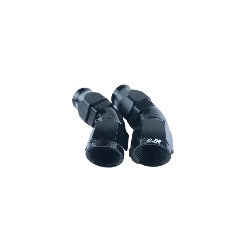 BJR AN4 30 Degree PTFE One Piece Fuel Hose Ends Fitting Connector