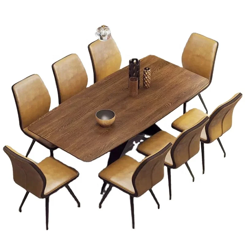 modern dining table and 8 chairs T1013