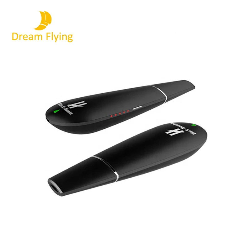 
Factory wholesale Black Mamba 1600mah temperature control ceramic heating chamber dry herb vaporizer mod 