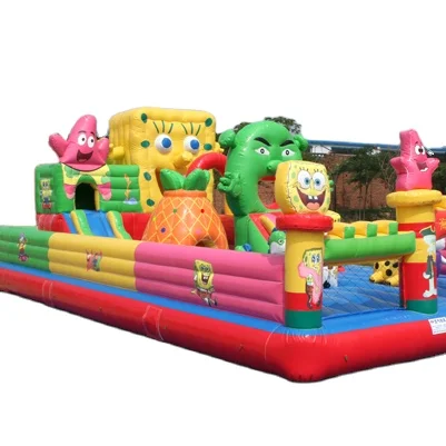 Kids Fun Bounce Housel Inflatable Bouncy Jumping Castle Inflatable Model For Sale