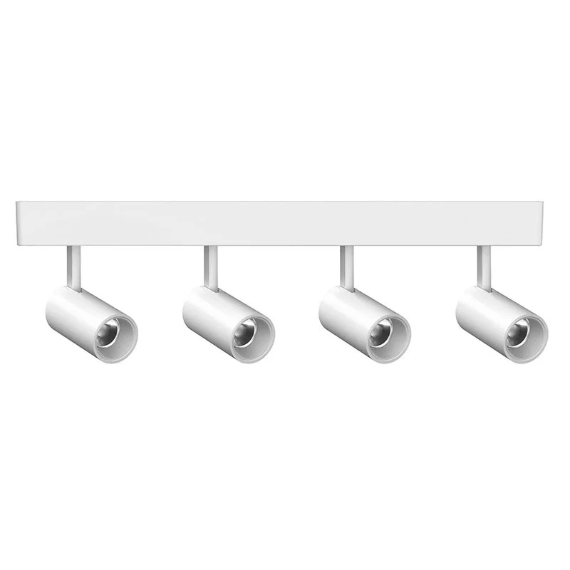 High Brightness Aluminum Indoor Lighting Fixtures Surface Mounted LED Track Light