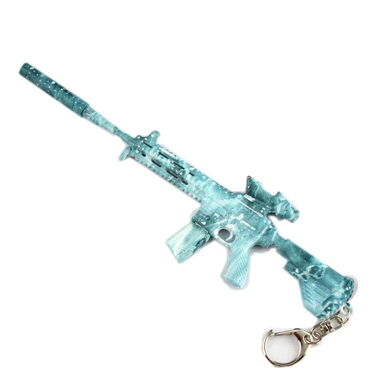 Wholesale and Custom Jedi Survival Sniper Rifle Metal Gun Model Exquisite Gift Promotion Gift PUBG Keychain