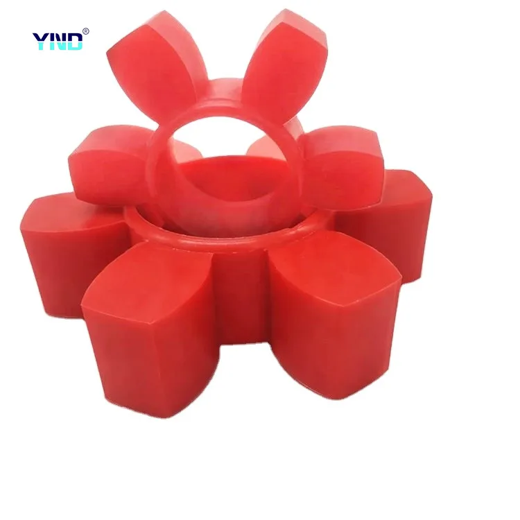Polyurethane Elastic Ring Coupling Cushion Spider Coupling Inserts rubber spider coupling