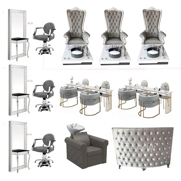 Wholesale salon furniture hairdressing wash chair shampoo bed