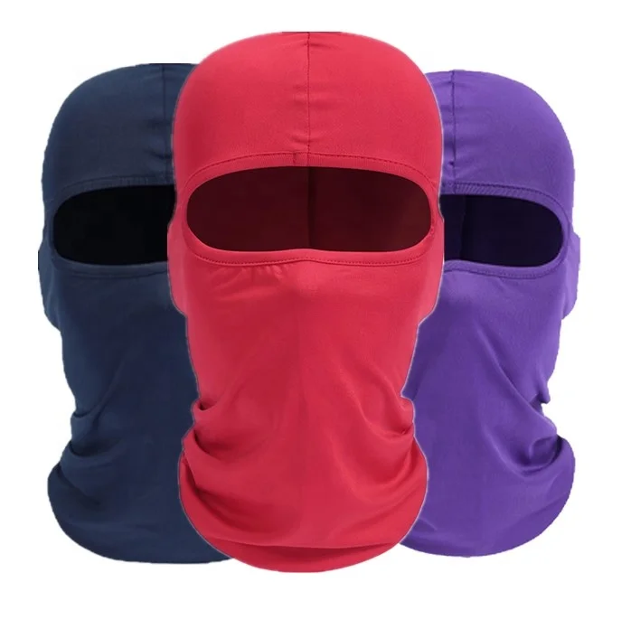 2023 new model sells well Sublimation 1 Hole Custom Logo Ski Mask Mask Full Face Balaclava Custom Ski Mask Designer