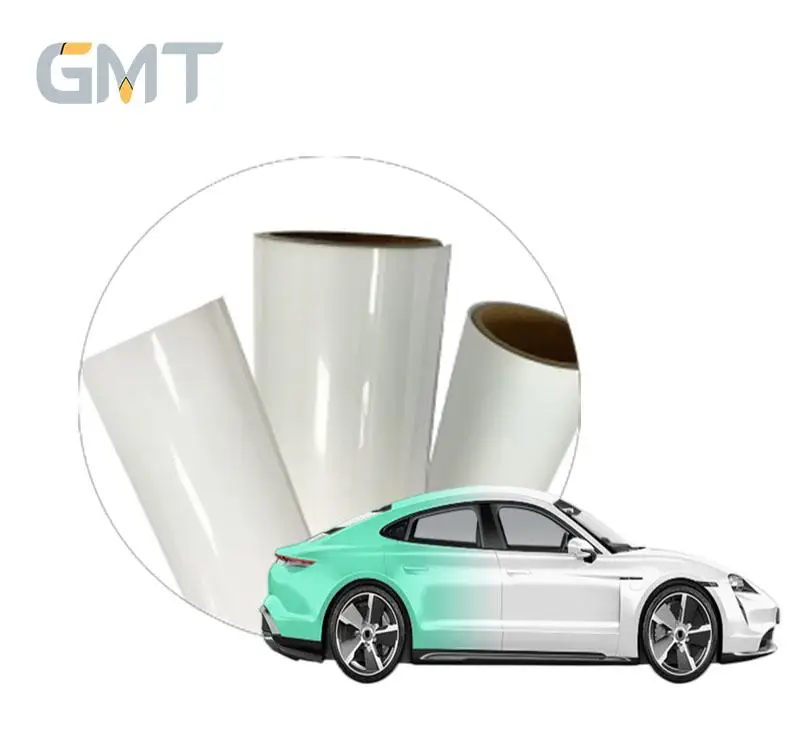 GMT Car Wrap Vinyl PVC Film 1.52*18m Polymeric Vinyl Material  Color  Car Wrap
