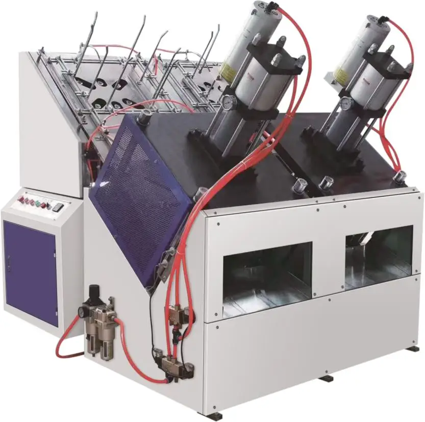 Fully automatic paper plate making machine