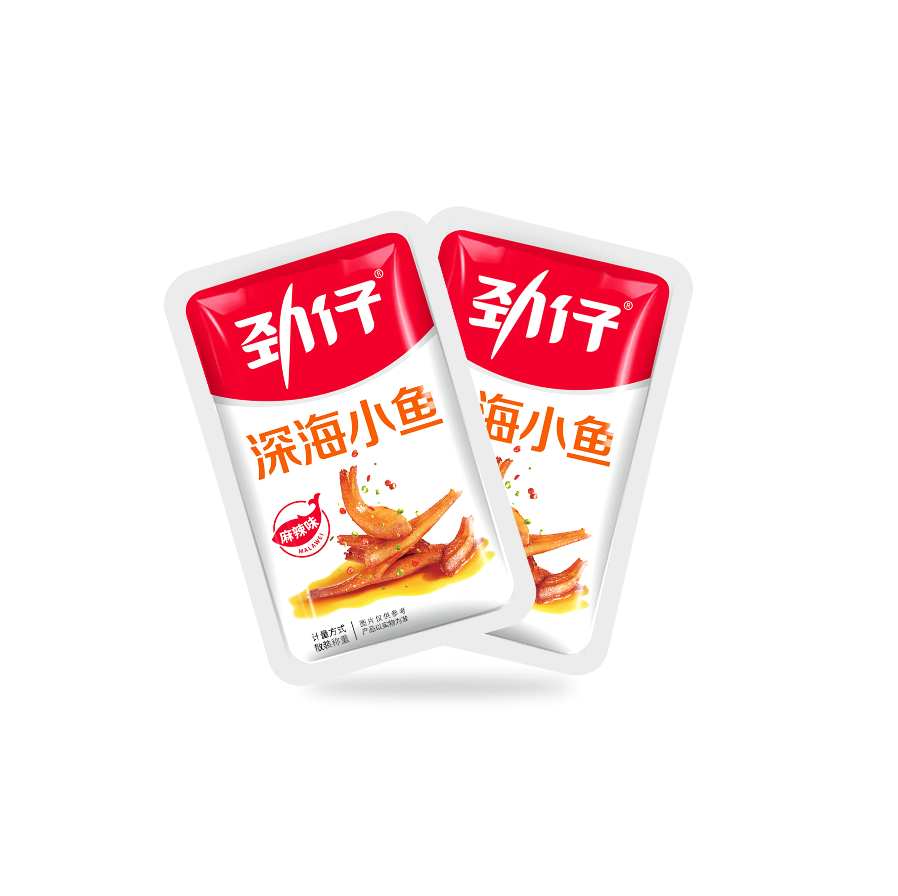 
 easy to carry JINZAI 12g fried fish made from deep sea fish material  