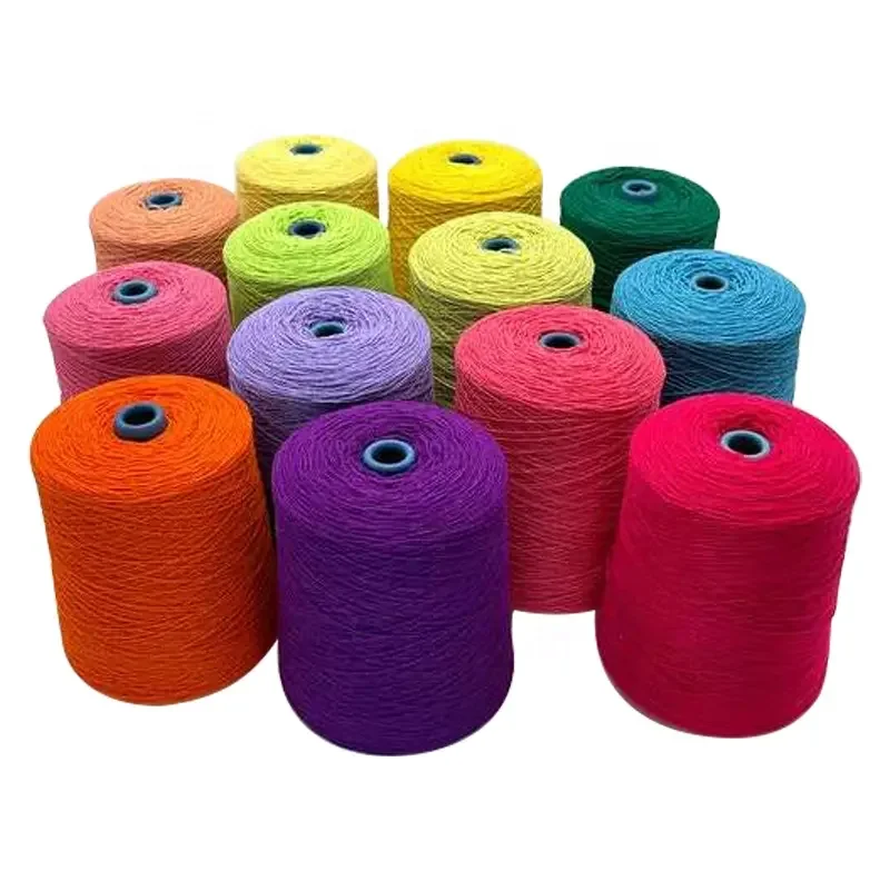 Wholesale customized factory 100% New Zealand 1000/3 tex 3NM/3 wool spun yarn rug carpet tufting yarn