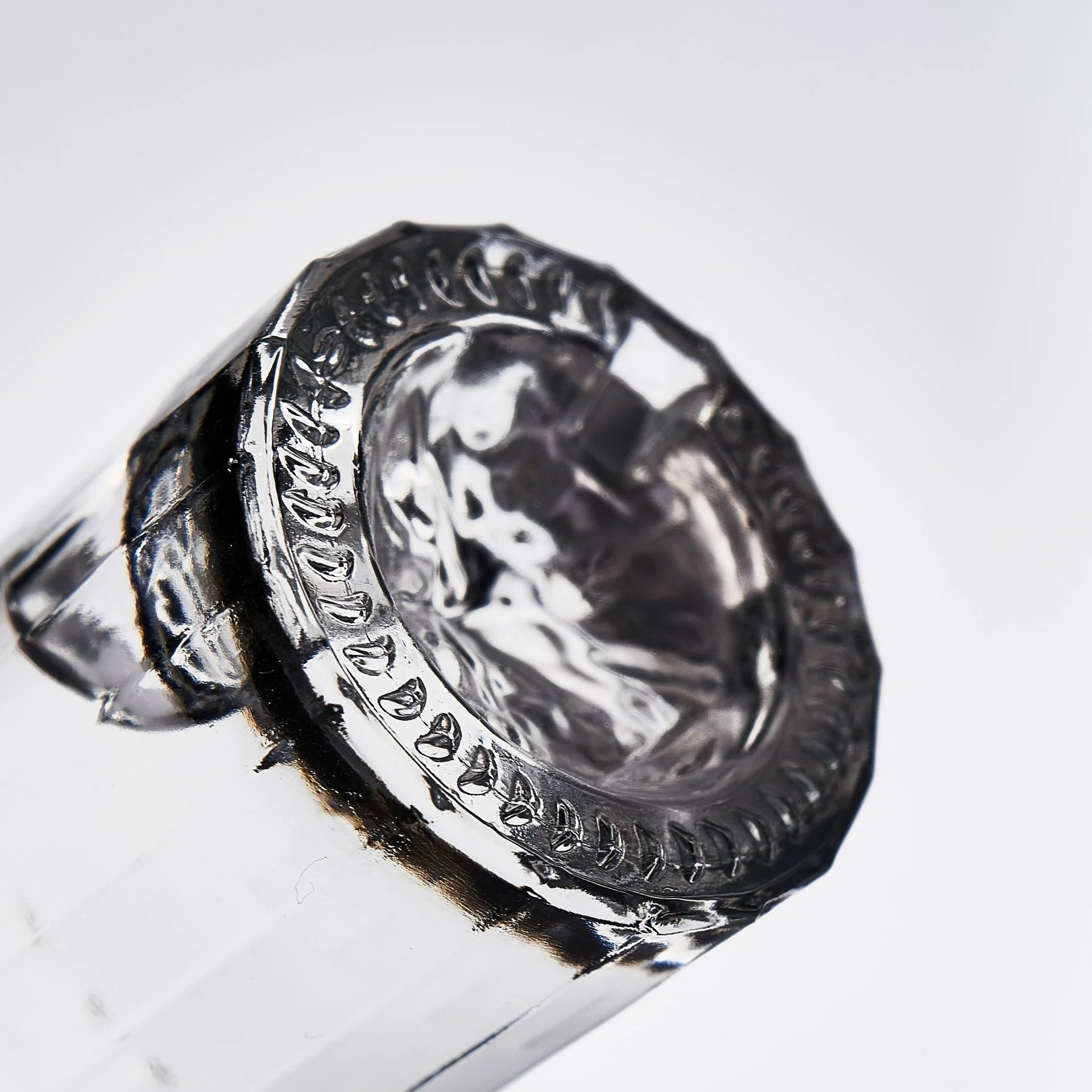 12oz square 345ml luxury brandy vodka tequila use liquor spirits glass bottle beverage drinking with bamboo cork screw cap