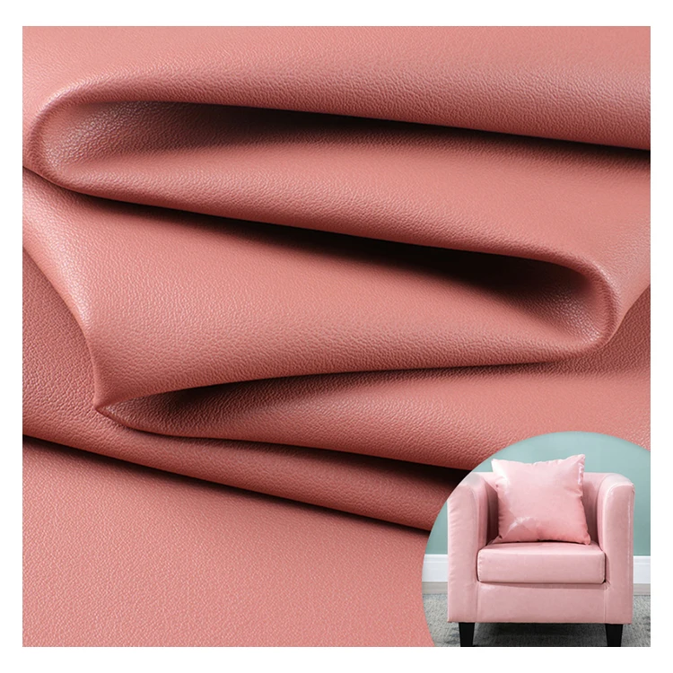 Wholesale Odorless Thermoform Stock Lot Upholstery Fabric PVC Faux Leather Sofa Synthetic For Furniture