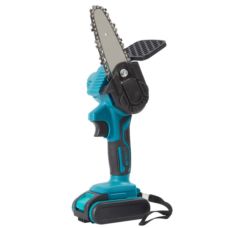 Wood Cutting Rechargeable 21V Electric Portable Hand-held Cordless Lithium Chain Saw