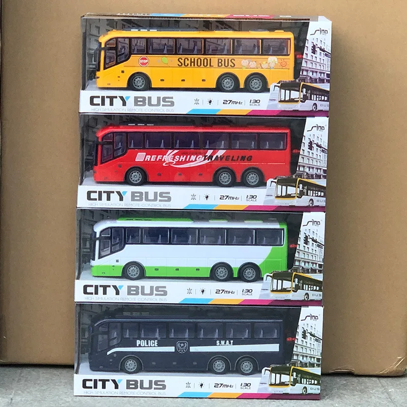 Juguetes para los ninos autobus a escala 1:30 RC городской автобус с дистанционным управлением миниатюрный школьный voiture telecommande enfant jouet