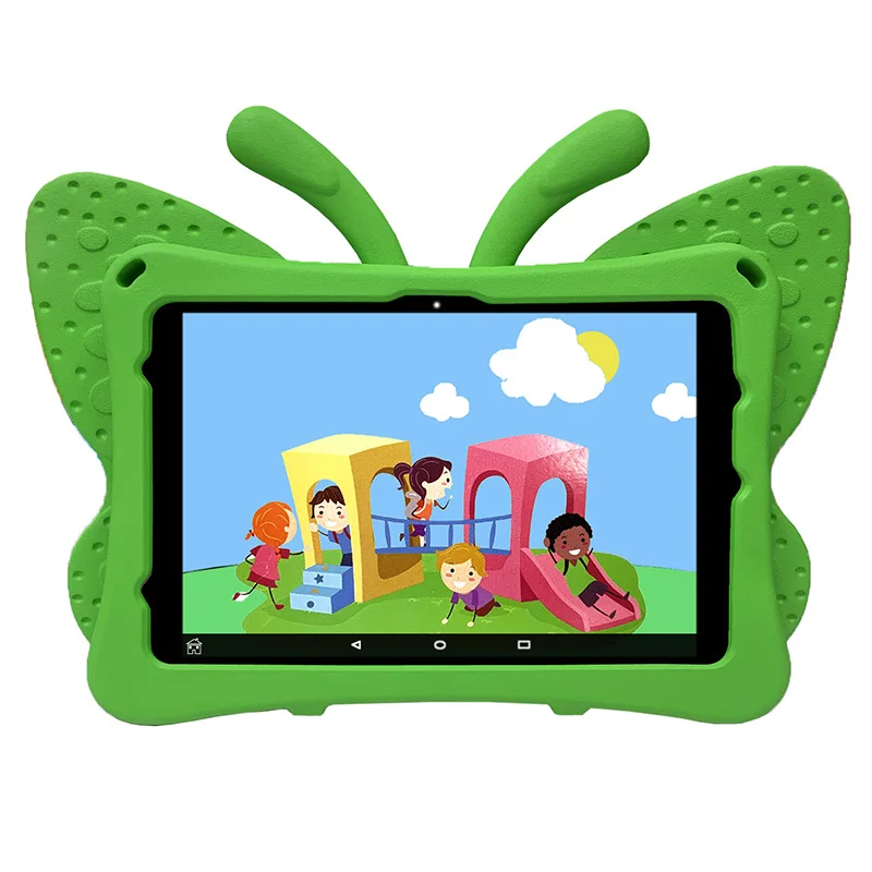 Для Amazon Kindle Fire HD 10/10 Plus 2021 бабочка дизайн EVA Пена Бампер детская дружественная Складная подставка мультфильм 3D милый чехол для планшета