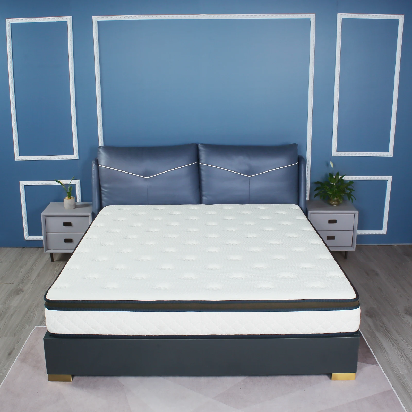 Роскошный матрас с пенным наполнителем с эффектом памяти для домашнего использования