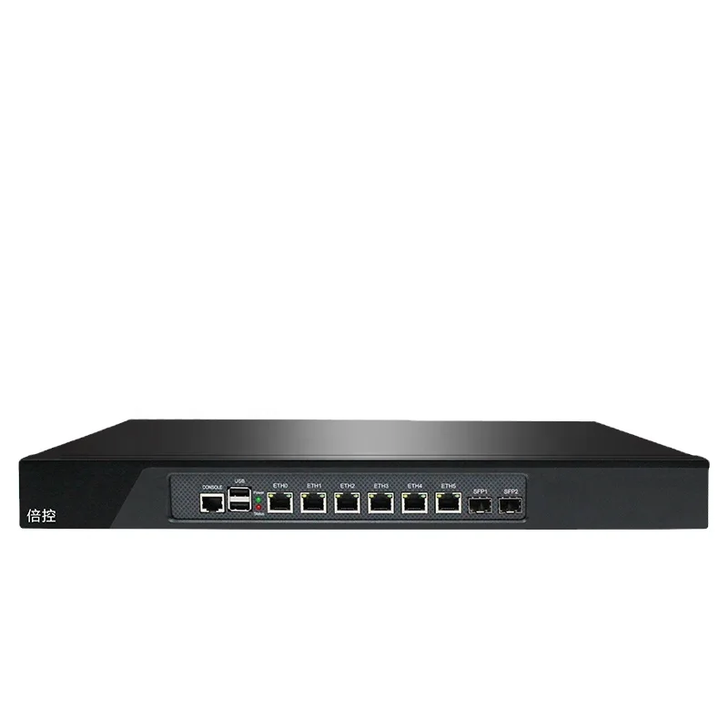 1U межсетевой экран с креплением в стойку LGA1151 9700 2 5 гигабитный 6LAN Ethernet 2x10Gigabit SFP pможro Open-wrt VyOS сервер мягкой