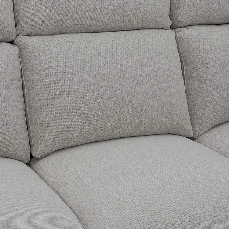 Высококачественное льняное Электрическое Кресло С Откидывающейся Спинкой кресло для домашнего кинотеатра с подстаканником и ящиком хранения