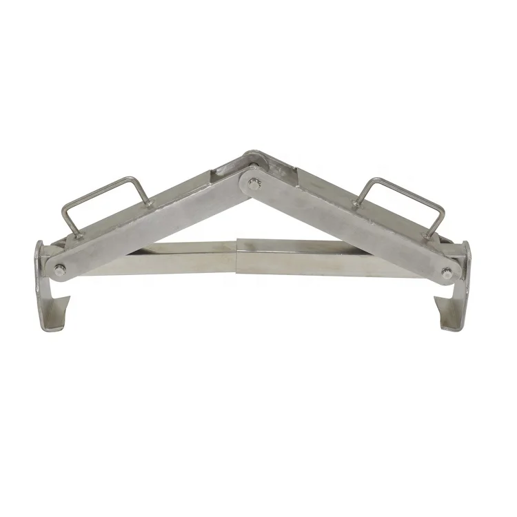 1000 Lbs Drum Lifter for 55 Gallon Steel and Plastic Drums Below Hook Drum Lifter