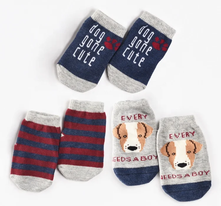 
Socks Factory Cute New Born Custom Organic Cotton Winter With Grips Designer Toy Anti Slip Rattle Baby Socks Manufacturer 