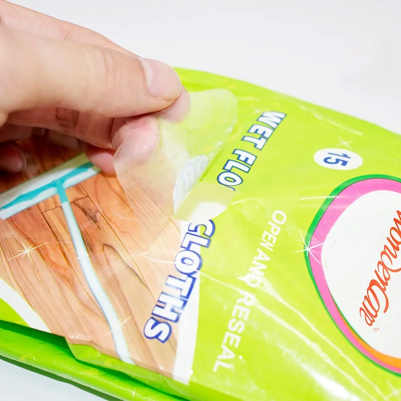 Customized Disposable Floor Wet Wipes Convenient Household Packaging Cleaning Floor Wipes