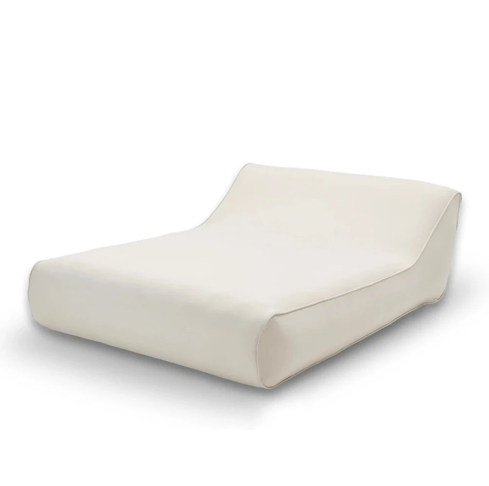 Outdoor Inflatable Sun Lounges for Pool Side Waterproof Polyester Fabric Sun Chair Sofa