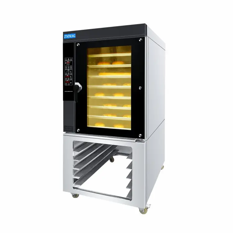 High Quality Bakery Equipment 8 Trays Hot Air  Circulation Oven Industrial Hot Air Convection Oven