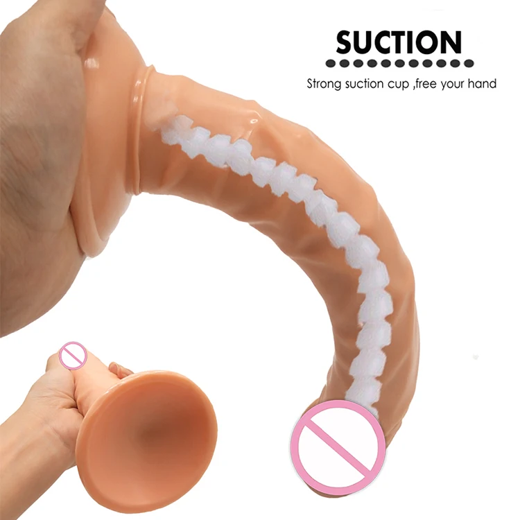Hot Selling Plastic Rubber Suction Cup Duplicate Artificial Penis