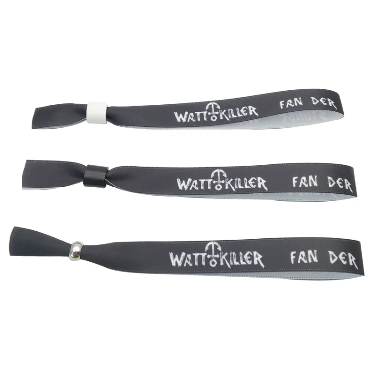 Promotional new design women custom fabric elastic wristbands bracelet