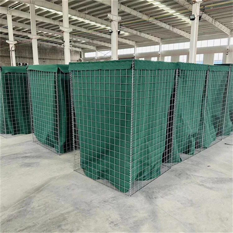 Heavy duty Defensive barriers Defensive bag gabion bastions/Welded Mesh Barrier Bastion