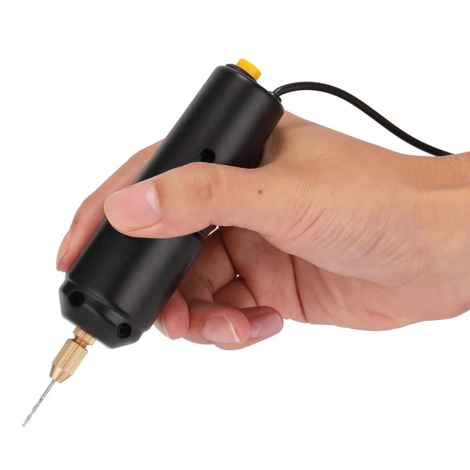Z-U36 Mini Handheld Electric Drill USB Puncher 5V Power Small Grinding Tool for Jewelry Pearl Resin DIY