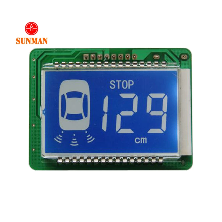 Синий отрицательный Тип STN 3 дюймов Мини ЖК-дисплей экран