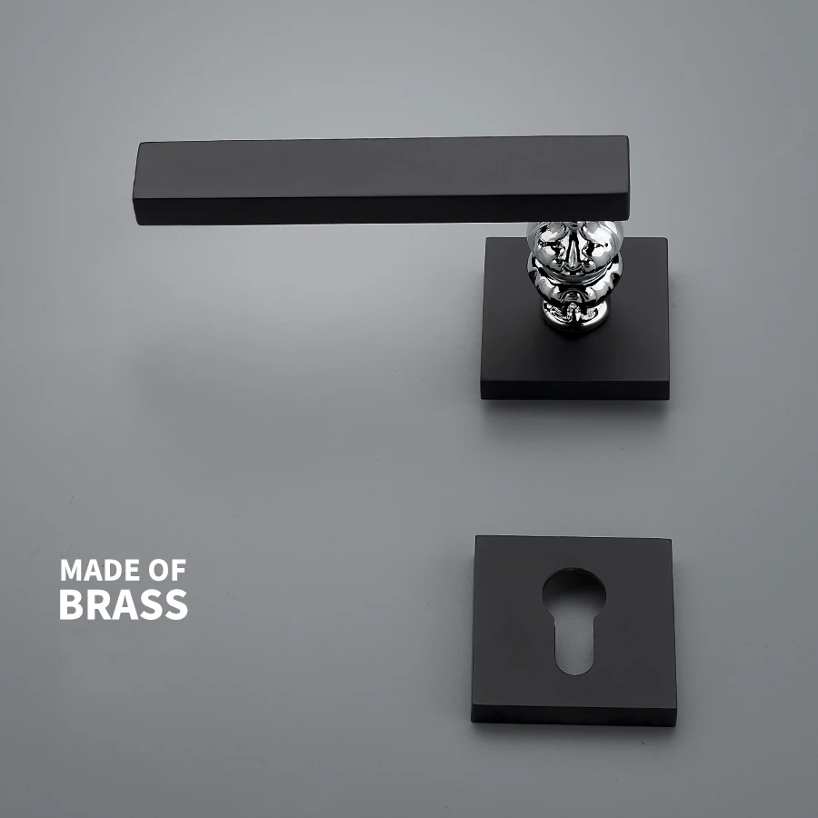 YZH full brass best selling and good quality exquisite style split lock for interior door