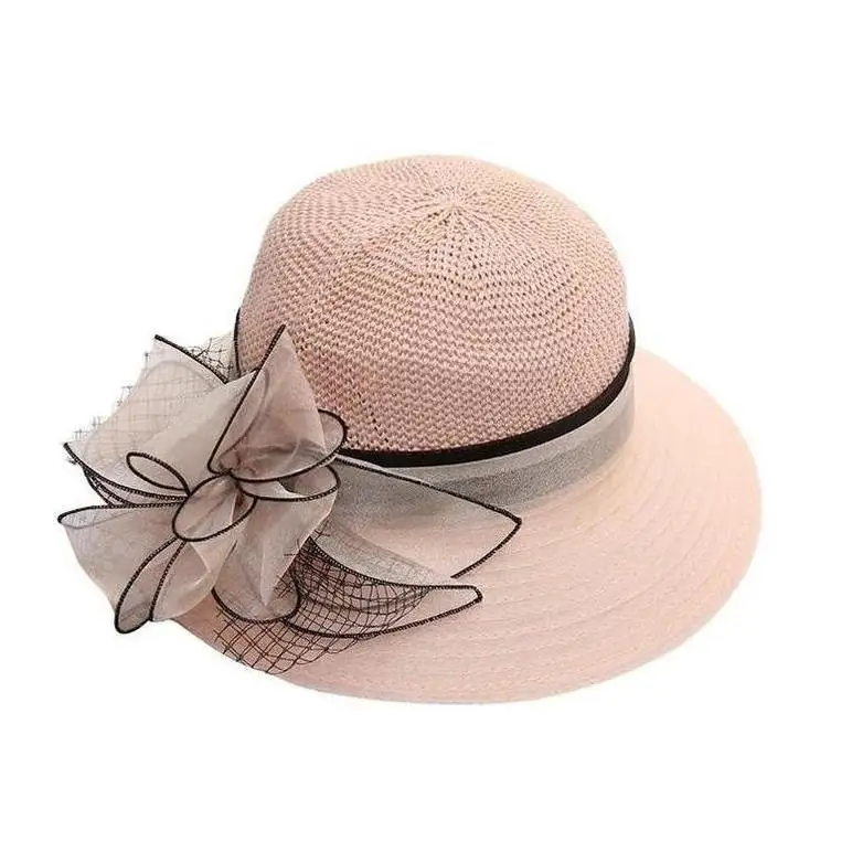 Weeding Hat topi pesta Crazy Funny Custom For Adults Pink Cheap Wholesale Holiday Foam Women Elegant Birthday Party Hats Linen
