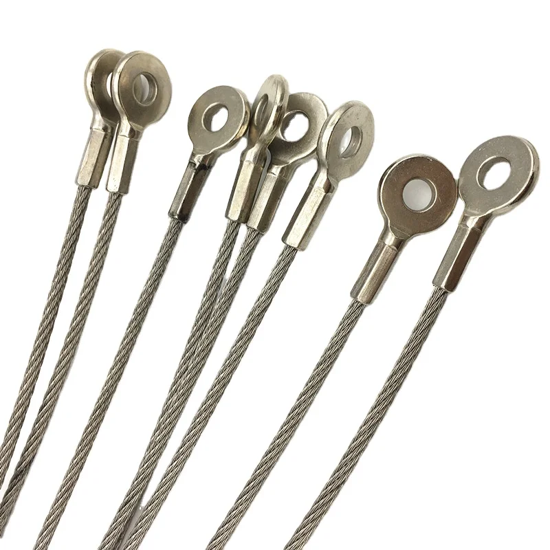 galvanized steel wire rope with eye terminal