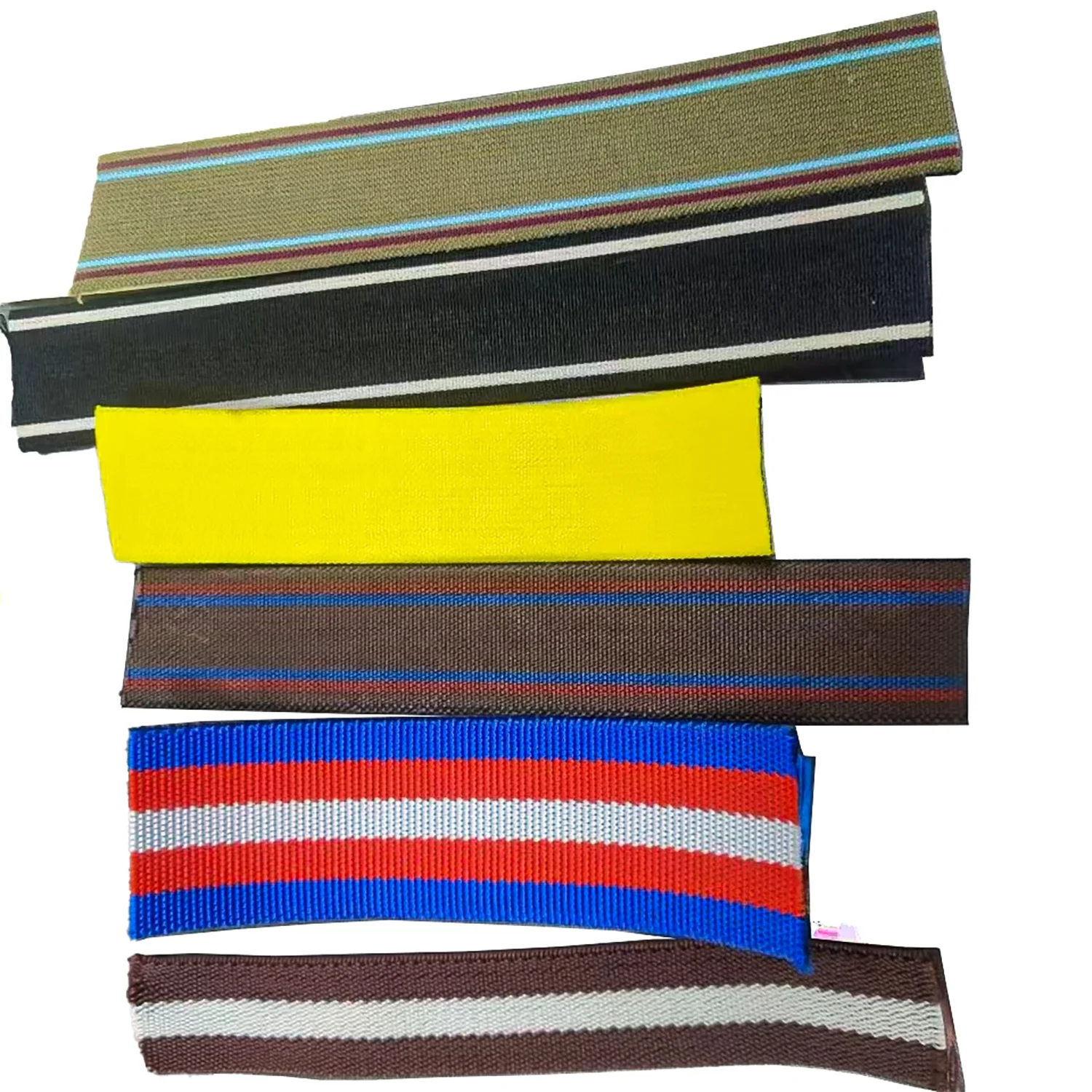 Factory Custom Color Polyester Thick Woven High Elastic Band Harness Saddle Webbing Inter Color Elastic For Horses
