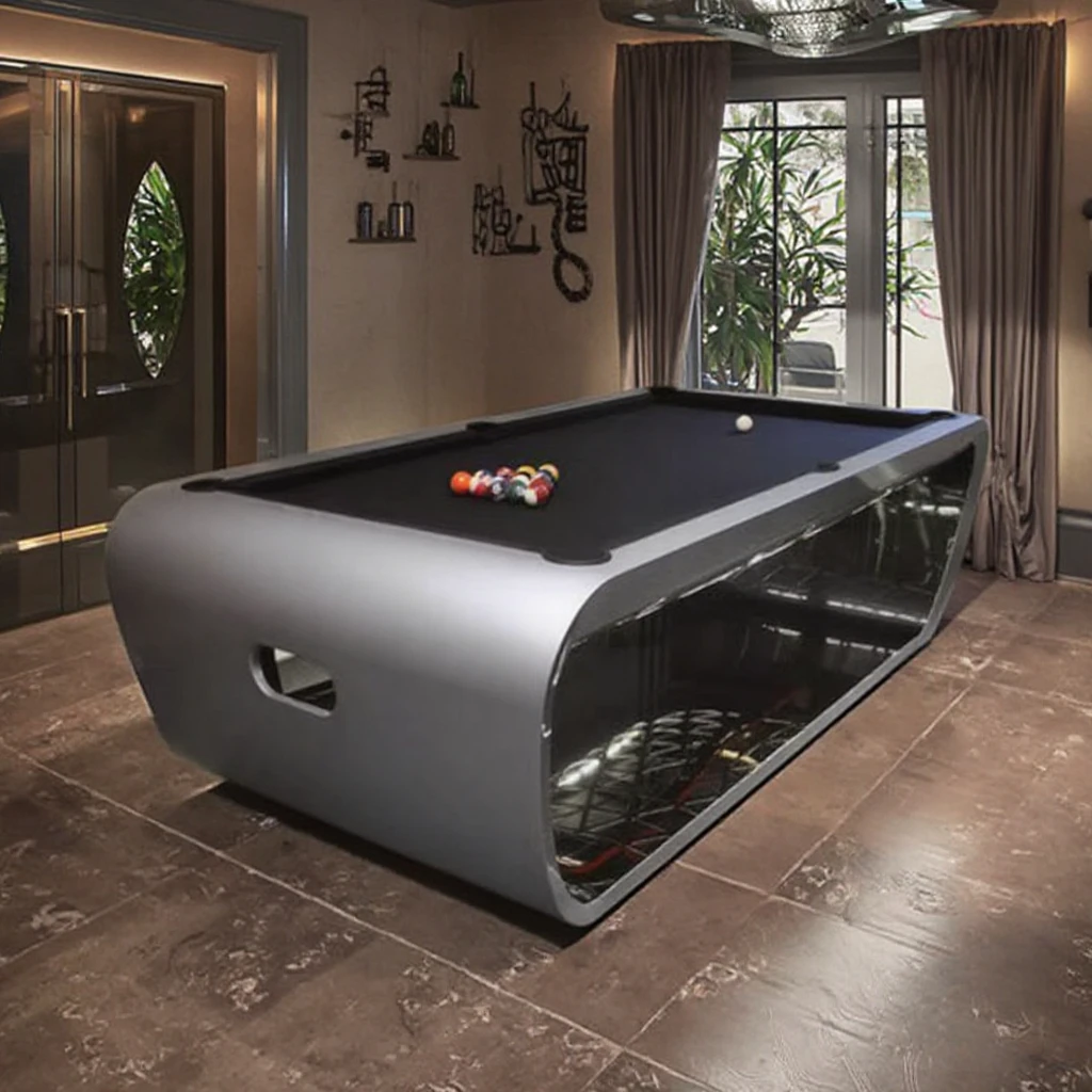 Slate Pool Table Hot Factory Direct Sale Family Dining Billiard Cheap 9ft Wood Unisex 3 - 5 Years Real Leather Pocket 500 550