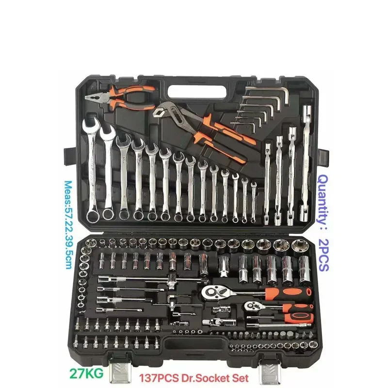 Multi Function Allen Wrench Set Car Tool Kit Set Box Hex Socket Screw Ratchet Wrench Set