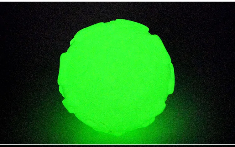 Sustainable Fluorescent Dog Chew Toys Eco-Friendly Durable Glow Ball for Night Play Durable Bone Shape Made from PP Material
