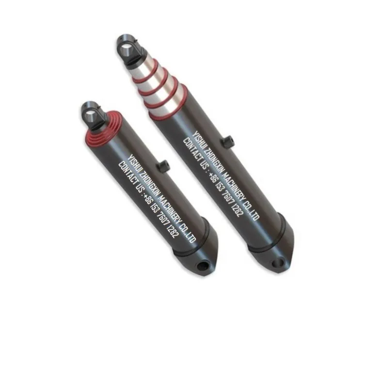 Multistage front end telescopic ram  Hydraulic Trailer Lift Kit Hoist Cylinder