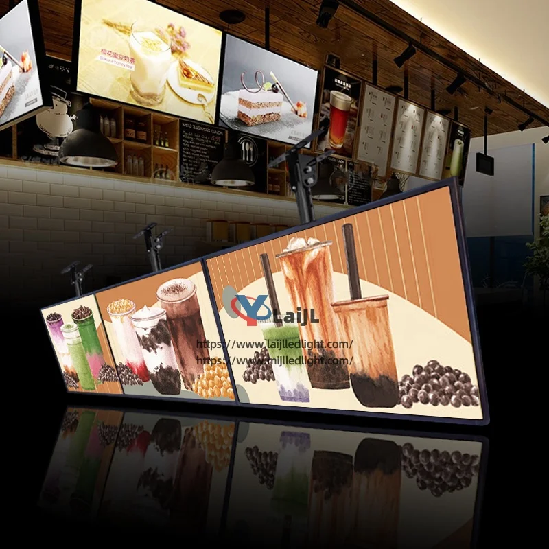 Jingliang Светодиодная панель меню с подсветкой экран настенный рекламный щит для ресторана кафе магазина алюминиевая рамка светодиодный небольшой ресторанный световой короб
